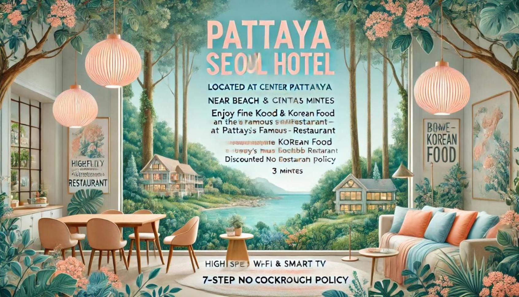 Deabak Hotel Pattaya Bagian luar foto